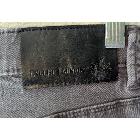 English Laundry Men's Straight Skinny Gray Jeans Size  30x31 (795) - Picture 3 of 3